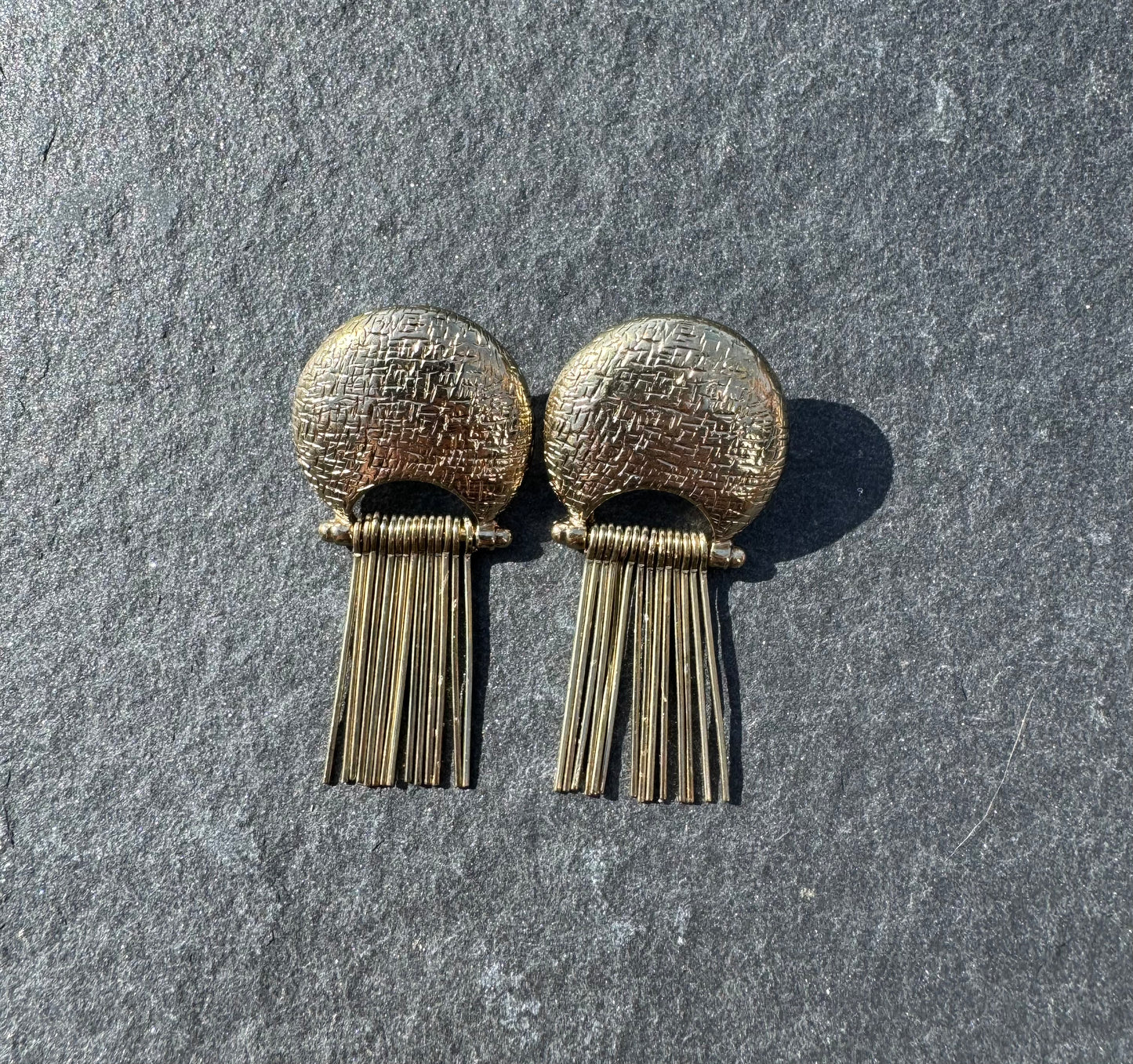 Egyptian Style Vintage Earrings