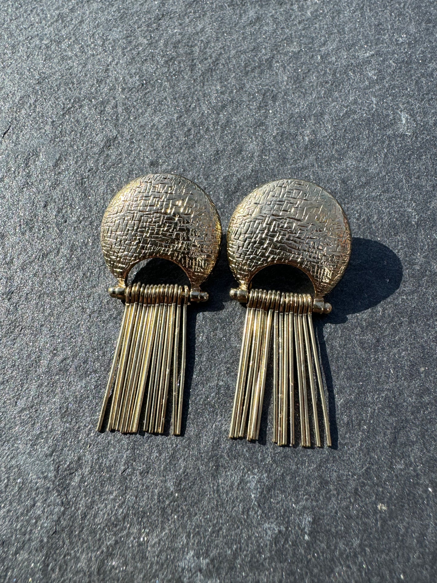 Egyptian Style Vintage Earrings