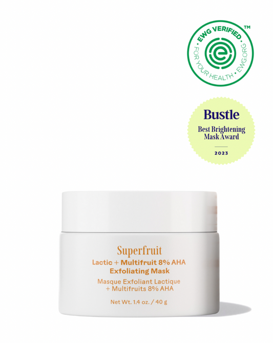 Superfruit™ Lactic + Multifruit 8% AHA Exfoliating Mask